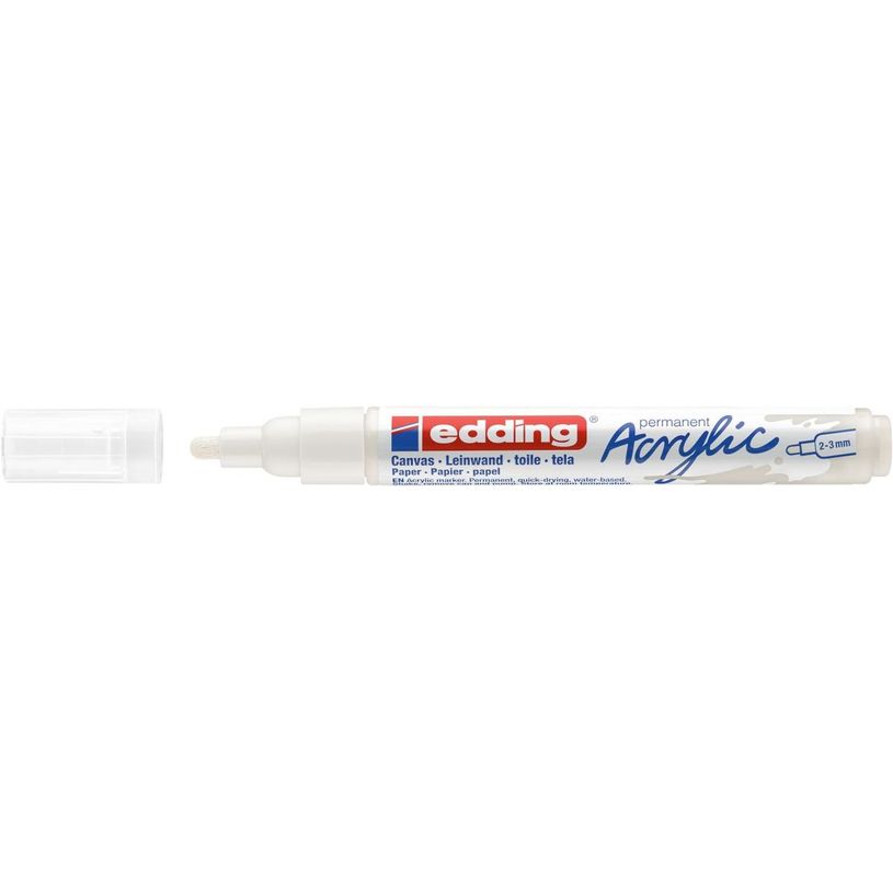 4057305026712-Edding 5100 - Marqueur acrylique - blanc-P_405117062_1-0