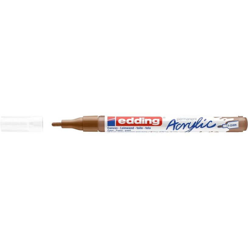 4057305027825-Edding 5300 - Marqueur acrylique - noisette-P_405117083_1-0