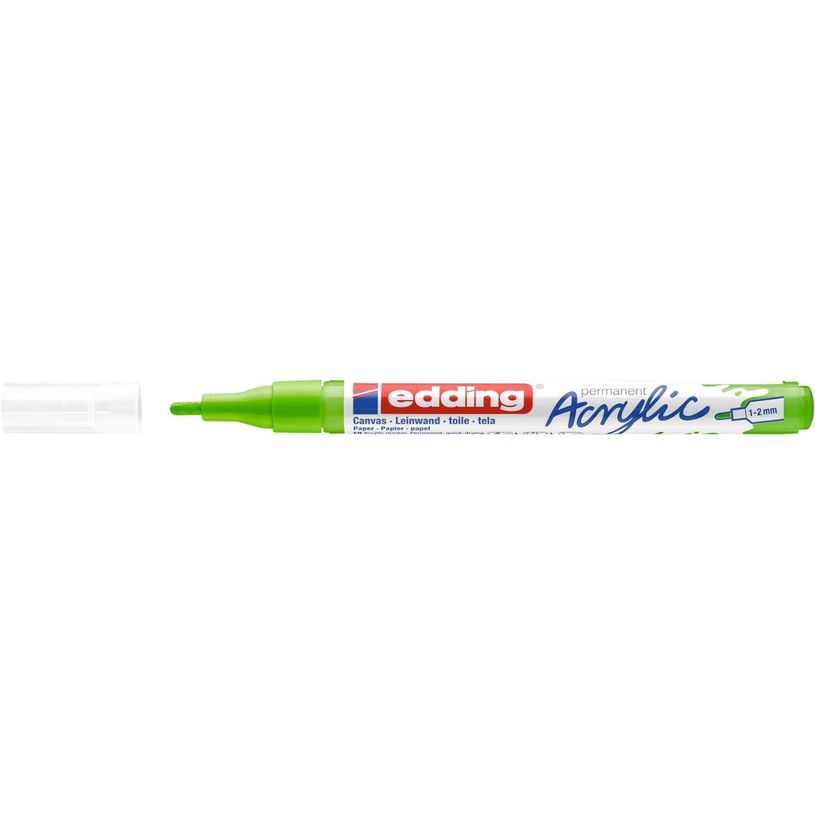 4057305027641-Edding 5300 - Marqueur acrylique - jaune vert-P_405117088_1-0