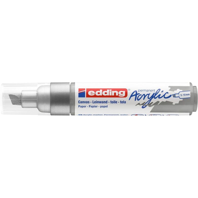 4057305026026-Edding 5000 - Marqueur acrylique - argent-P_405117109_3-1