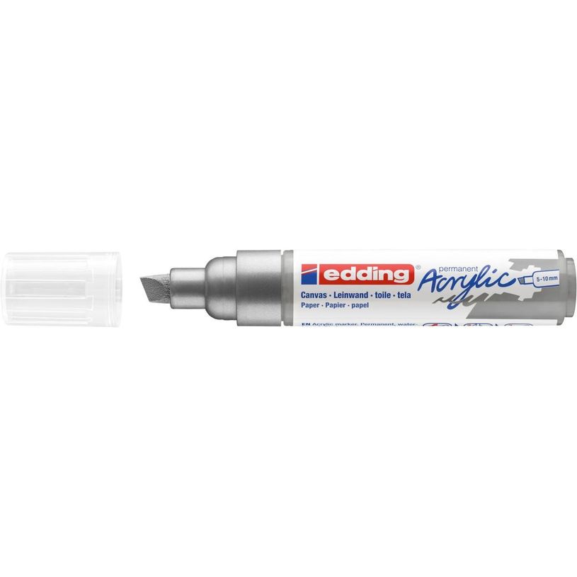 4057305026026-Edding 5000 - Marqueur acrylique - argent-P_405117109_4-2