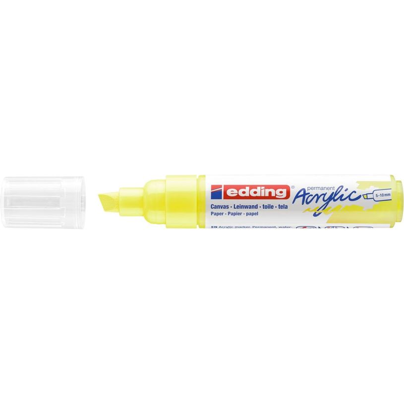 4057305026620-Edding 5000 - Marqueur acrylique - jaune fluo-P_405117118_1-0