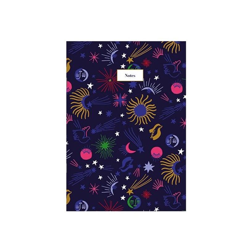 3700572763637-Kiub - Carnet de notes A5 - bonne étoile motifs bleu-P_405118599_1-0