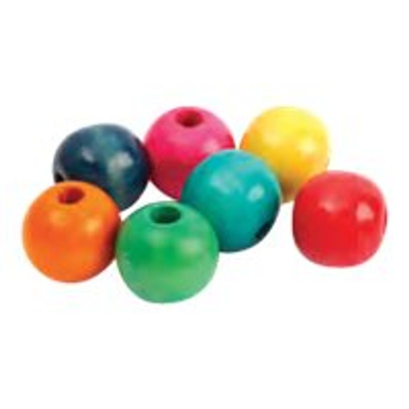 3532431008845-Graine Creative - sachet de 50 perles en bois coloris assortis - diam 20mm - trou 4mm-P_405119709_1-0