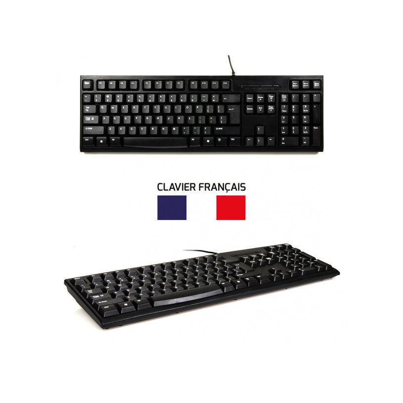 3567049009007-PORT Connect - ensemble clavier et souris filaire - Azerty-P_405119989_5-1