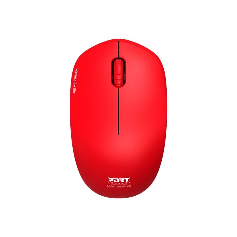 3567049005375-PORT DESIGNS - Souris sans fil - rouge-P_405119995_2-0