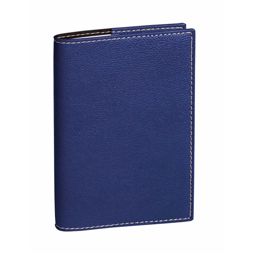 3371010475766-Agenda à spirale Club President avec répertoire - 1 semaine sur 2 pages - 21 x 27 cm - bleu marine - --0