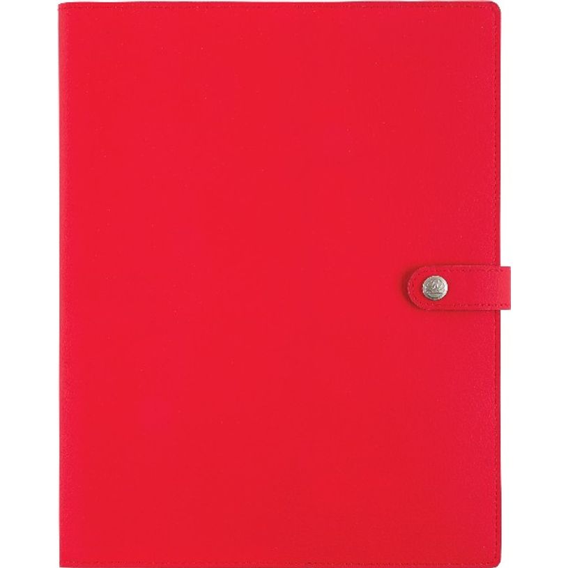 3664447129327-Agenda spiralé Lady Kent - 1 semaine sur 2 pages - 22 x 28 cm - rouge - Oberthur-P_405120083_1-0