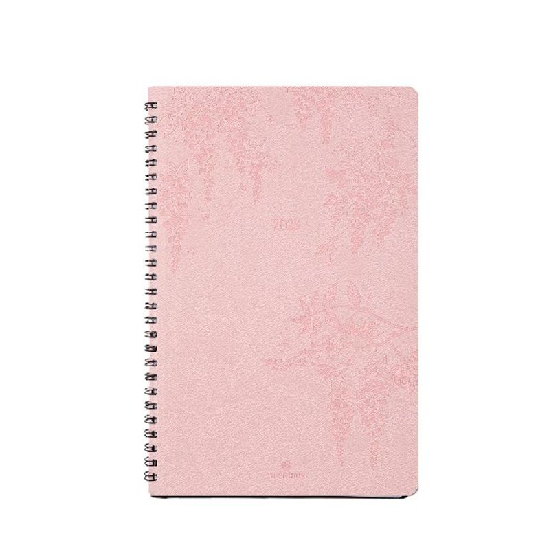3664447130293-Agenda Primrose - 1 semaine sur 2 pages - 10 x 15 cm - rose - Oberthur-P_405120194_1-0
