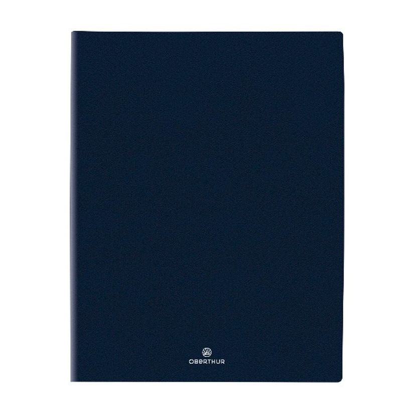 3664447132921-Agenda Odessa - 1 semaine sur 2 pages - 22 x 28 cm - bleu marine - Oberthur-P_405120344_1-0