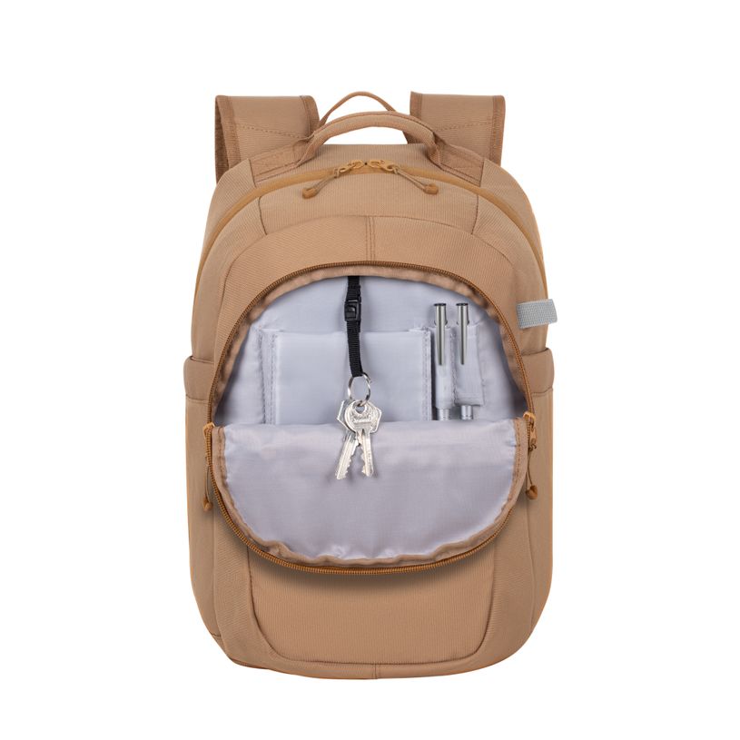 4260709010366-RIVACASE Aviva - Sac à dos pour ordinateur portable 14" - beige-P_405121565_13-12