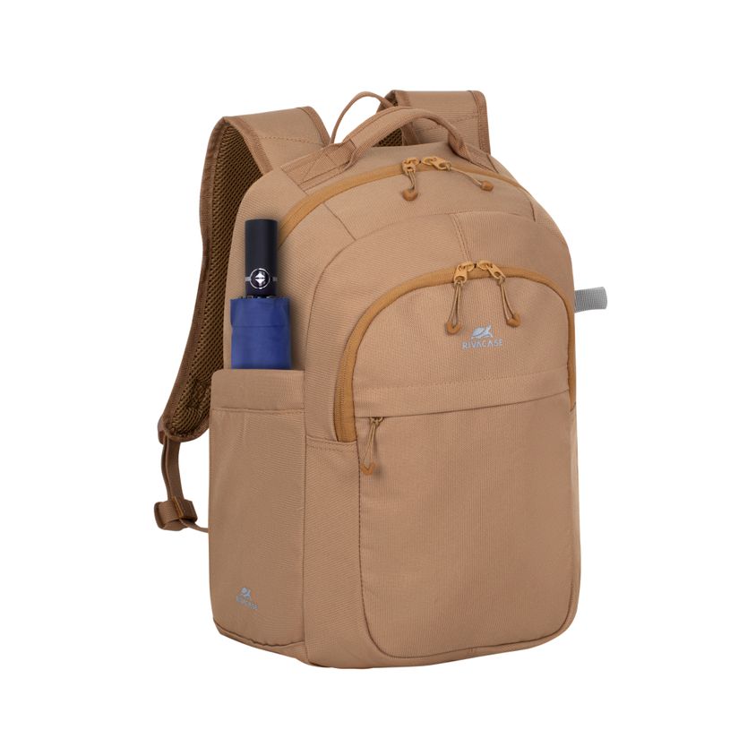 4260709010366-RIVACASE Aviva - Sac à dos pour ordinateur portable 14" - beige-P_405121565_8-7