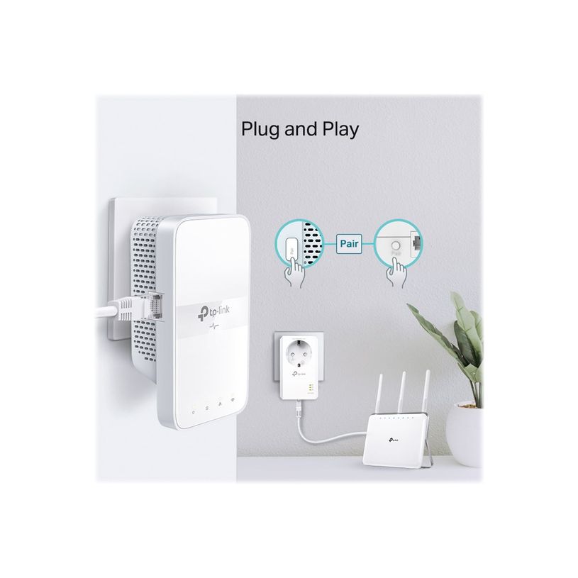 6935364010805-TP-Link TL-WPA7617 KIT - Kit 2x CPL AV1000 Gigabit WiFi AC avec prise gigogne-P_405121891_5-4