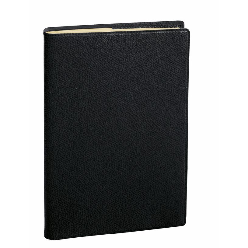 3371010142453-Agenda de poche Impala Randonnée Prestige - 1 semaine sur 2 pages - 9 x 12,5 cm - noir - Quo Vadis--0