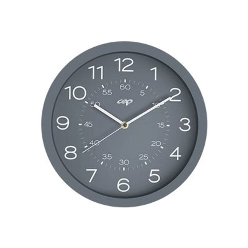 3462159015408-CEP - horloge Mineral magnétique - 30 cm - gris -P_405127456_1-0