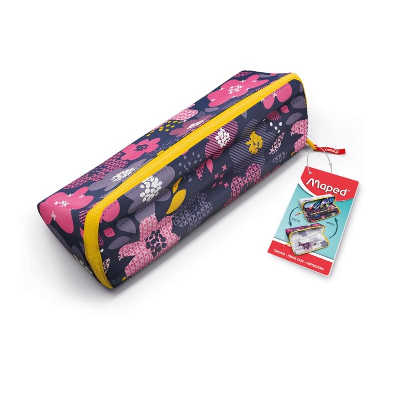 3154149319084-Maped - Trousse à ouverture XXL Motif - flower rose - réversible et personnalisable-P_405128515_3-0