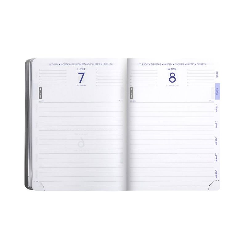 3660942079716-Agenda Samouraï - 1 jour par page - 12 x 17 cm - rouge - Exacompta-P_405128535_2-1