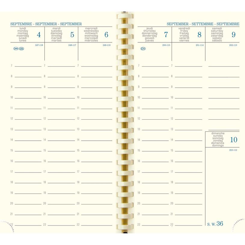 3660942081399-Agenda Rialto - 1 semaine sur 2 pages - 16 mois - 9 x 16 cm - noir - Exacompta-P_405128581_2-1