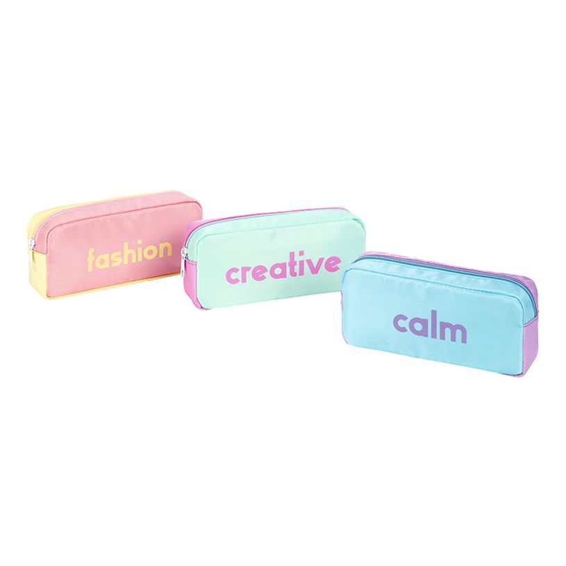 3135258363526-Trousse rectangulaire Milkshake - 1 compartiment - 3 modèles disponibles - Viquel-P_405128678_1-0