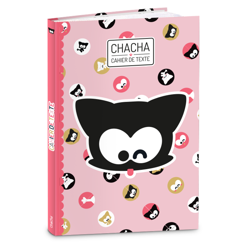 3661507616384-Cahier de Texte Chacha - 15 x 21 cm - Kid'Abord-P_405129750_1-0
