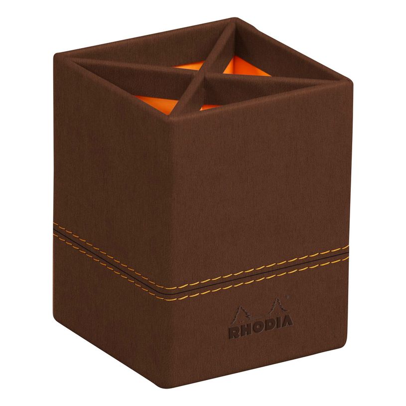 3037921945247-RHODIA Rhodiarama - Pot à crayons - bronze - en polyuréthane-P_405130004_1-0