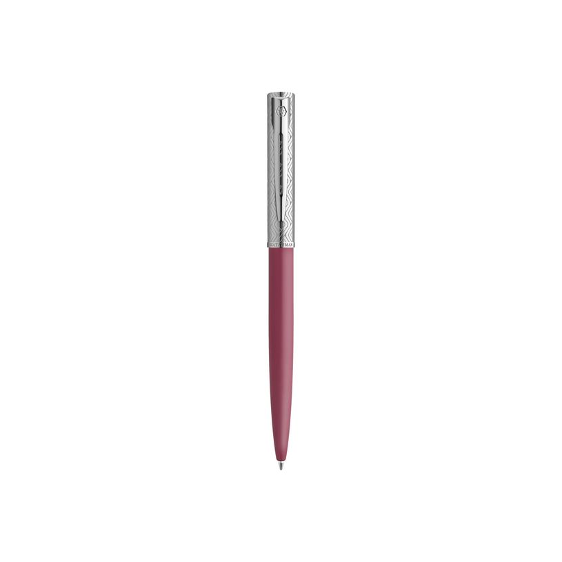 3026981745133-Waterman Allure Deluxe - Stylo à bille capuchon chromé - rose-P_405130095_1-0