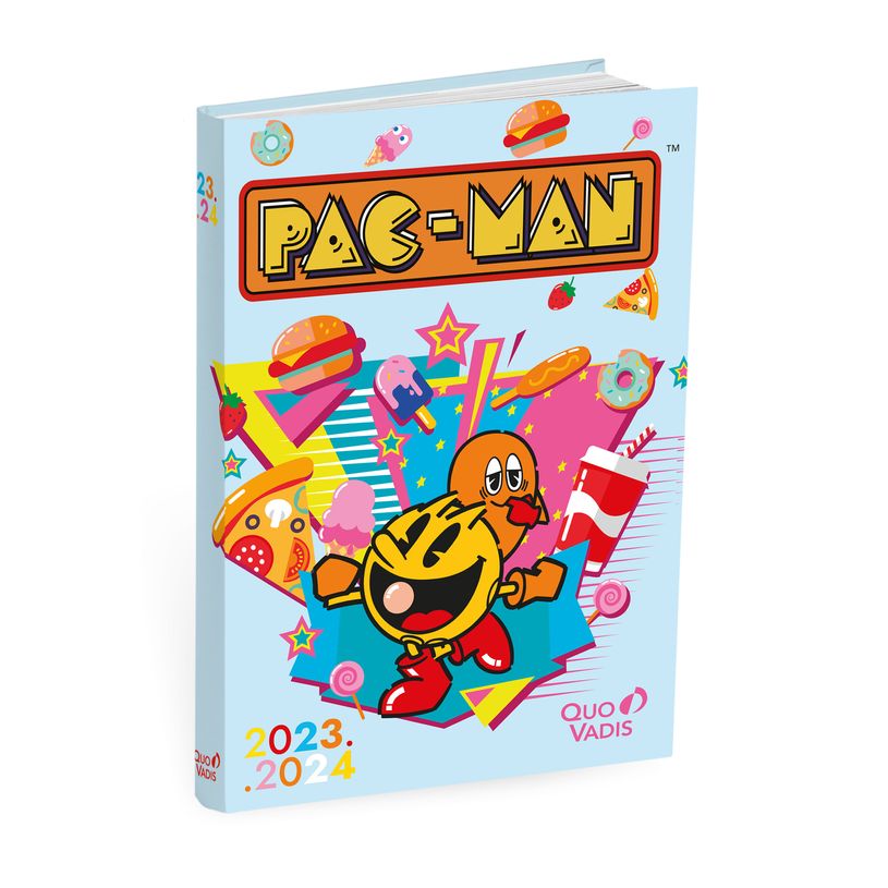 3371010496730-Agenda Pac Man - 1 jour par page - 12 x 17 cm - ice cream - Quo Vadis-P_405130391_1-0