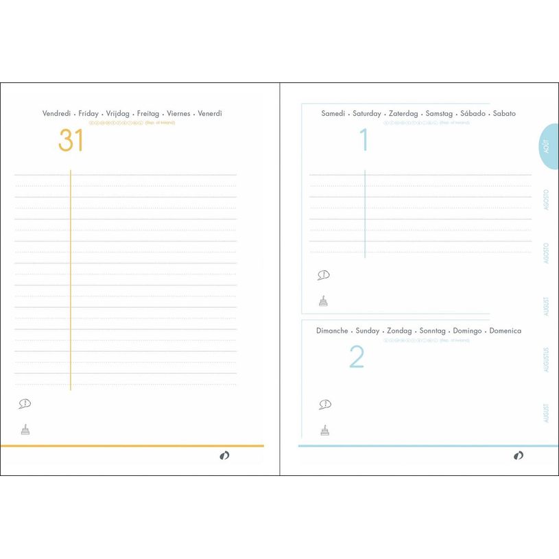 3371010499915-Agenda Vitality - 1 jour par page - 12 x 17 cm - black & white - Quo Vadis-P_405130424_2-1