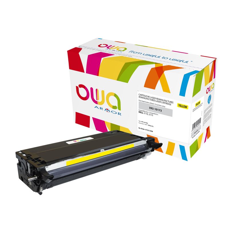 3112539604325-Cartouche laser remanufacturée Dell 593-10173 - jaune - Owa-P_405130639_1-0