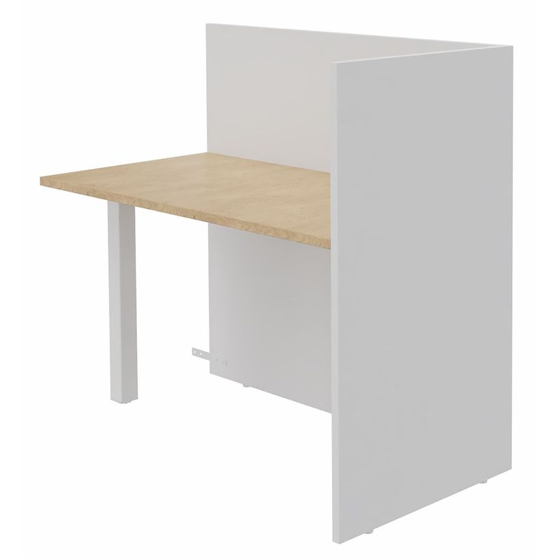 3253310453098-Banque d'accueil Retour direct haut OLA - L82,5 x H112 x P62,5 cm - structure blanc perle,-P_405132672_1-0