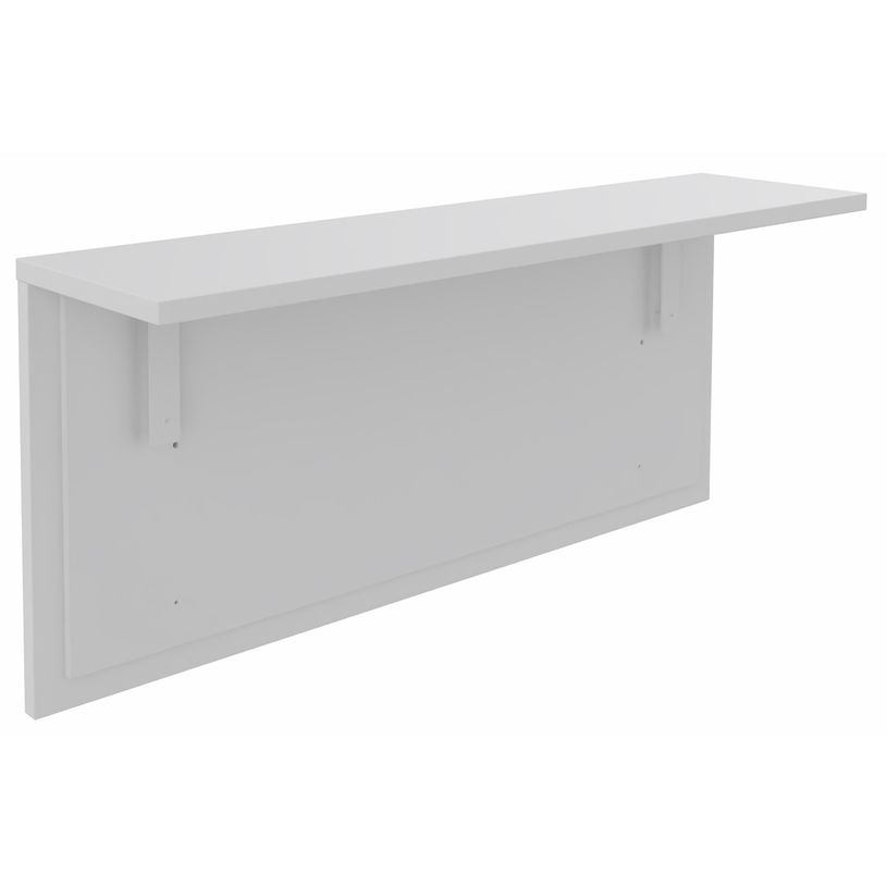 3253310277045-Tablette pour banque d'accueil OLA - réglable en hauteur - L120 x P30 cm - equerre blanche (A positionner sur module haut ou ret-P_405132730_1-0