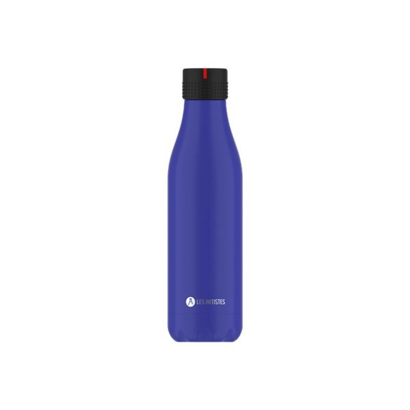 3614300042317-Les Artistes Paris - Gourde Bouteille isotherme 500 ml - indigo - acier inoxydable-P_405133522_1-0