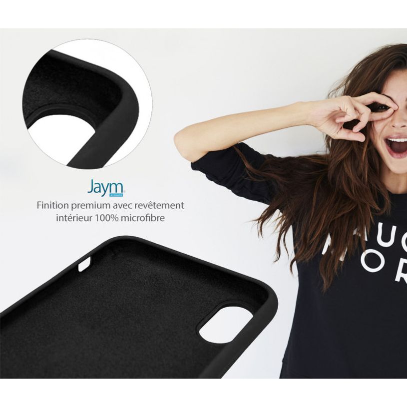 3701263519250-JAYM CLASSIC - coque de protection pour iPhone 14Pro Max - noir-P_405134722_4-3