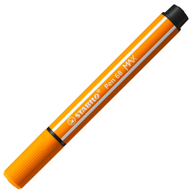 4006381569859-STABILO - Feutre de dessin pointe large biseautée - orange-P_405137364_1-0