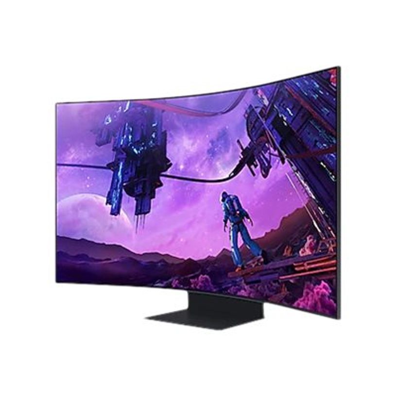 8806094408072-Samsung Odyssey Ark S55BG970NU - écran 55" QLED - incurvé - 4K - HDR-P_405139116_3-2
