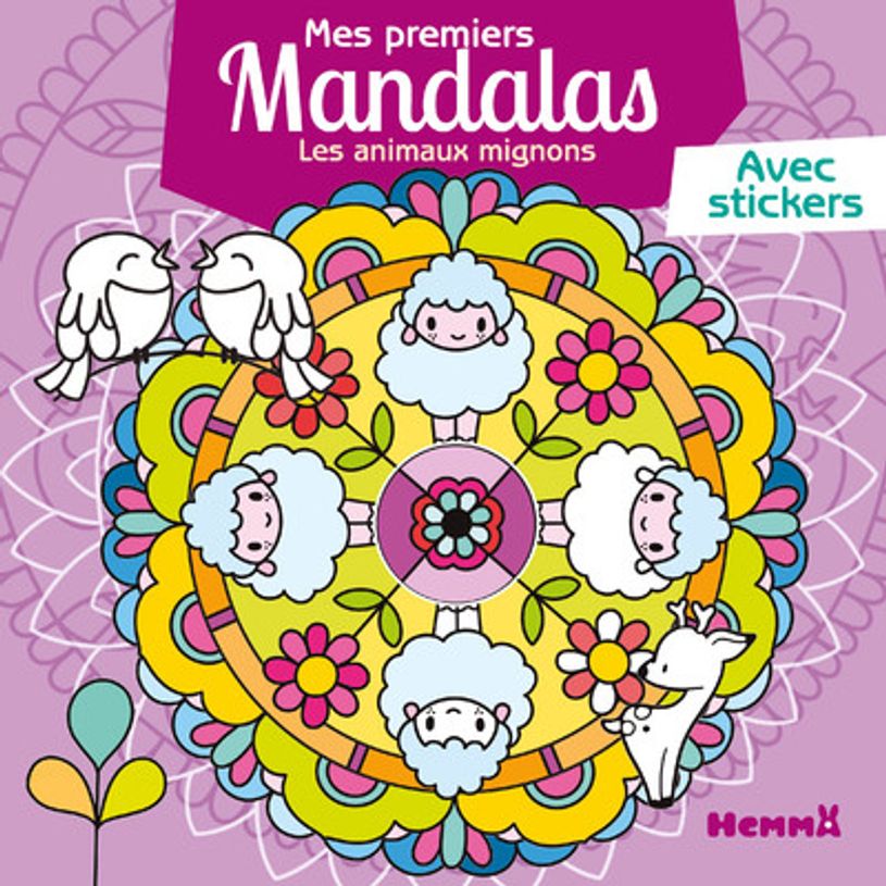 9782508053733-Mes premiers mandalas : Les animaux mignons - Avec stickers-P_405139748_1-0