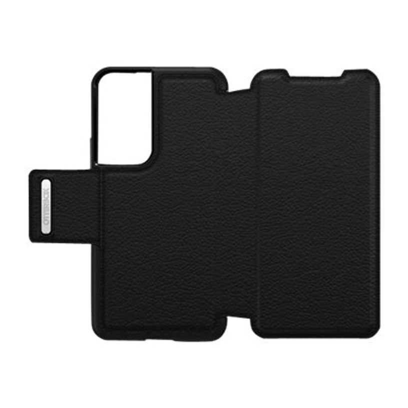 0840104296554-OtterBox Strada Series - porte folio en cuir pour Samsung Galaxy S22 - noir-P_405140338_3-0