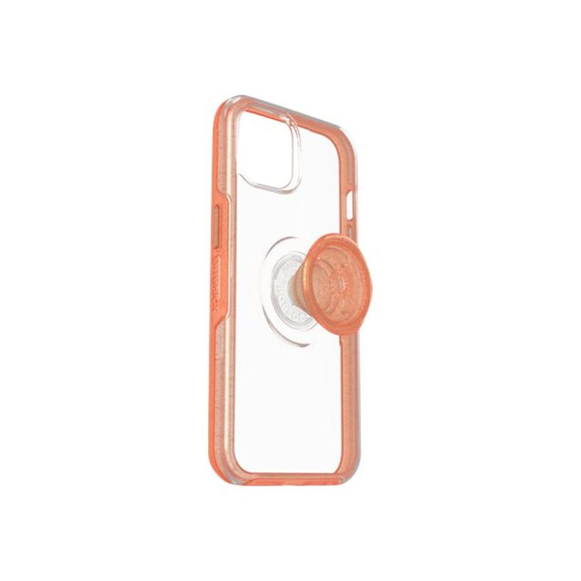 0840104285336-OtterBox Otter  - coque de protection pour iPhone 13 - transparent avec contour orange-P_405140414_5-4