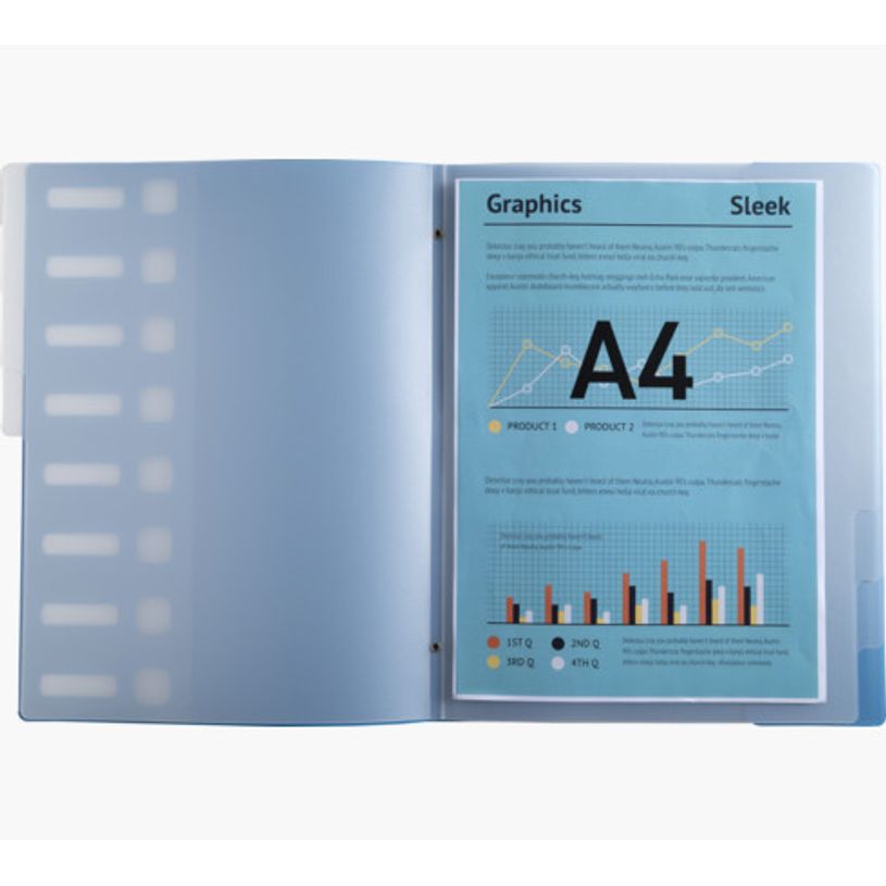 3130631561100-Exacompta BeeBlue - Trieur polypro recyclé 8 positions - A4 - disponible dans différent-P_405143889_17-7