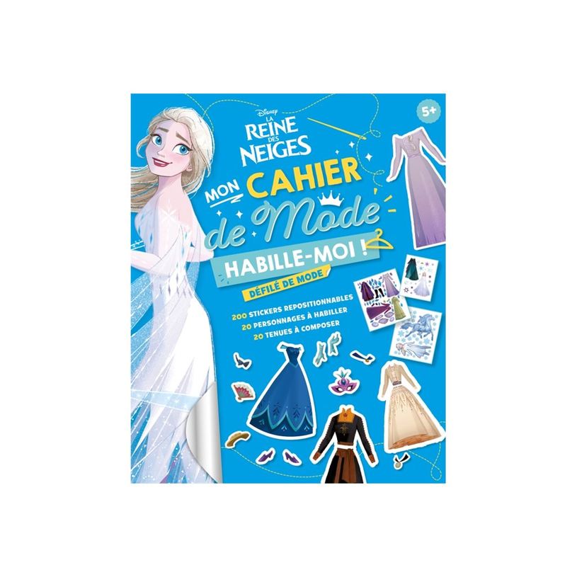 9782017159780-Disney La Reine Des Neiges - Habille-moi ! - Défilé de mode - livre d'activités-P_405144044_2-0