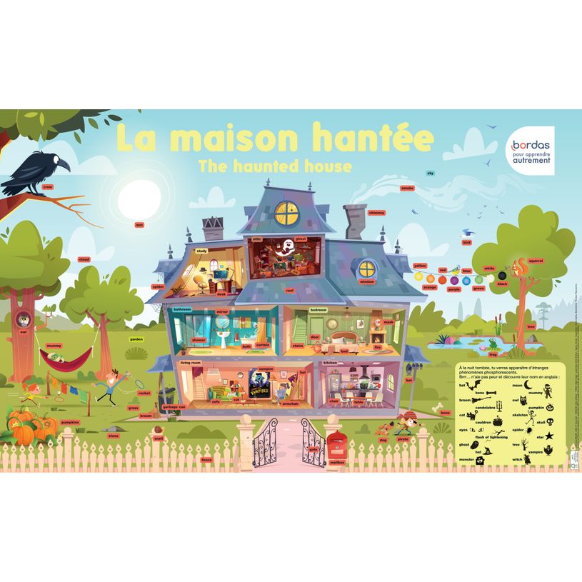 3133099075325-Les Posters phosphorescents - La maison hantée - The haunted house-P_405144731_1-0