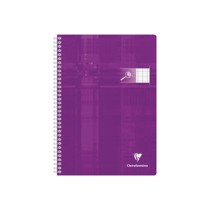 3329680681963-Clairefontaine Metric - Cahier à spirale pour déficients visuels - A4 (21 x 29,7 cm) - 100 pages - Grands carreaux noirs agrandis - Dis-P_405145535_3-2