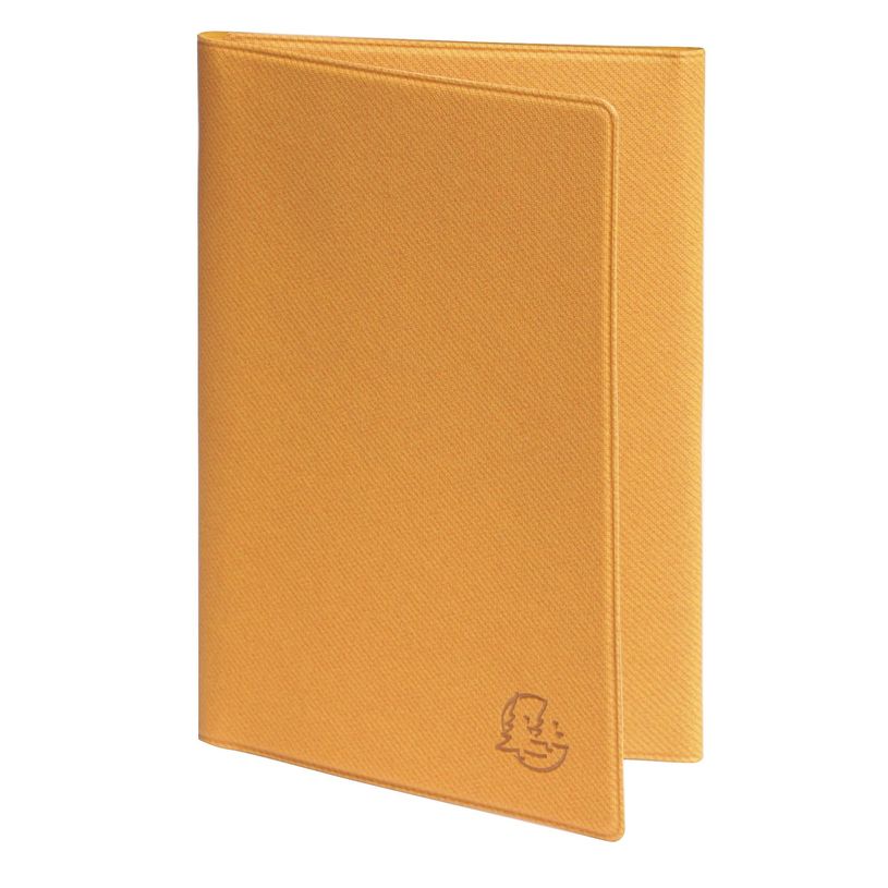3660942082907-Etui Denim pour carte grise - 8,5 x 13,2 cm - Moutarde - Exacompta--0