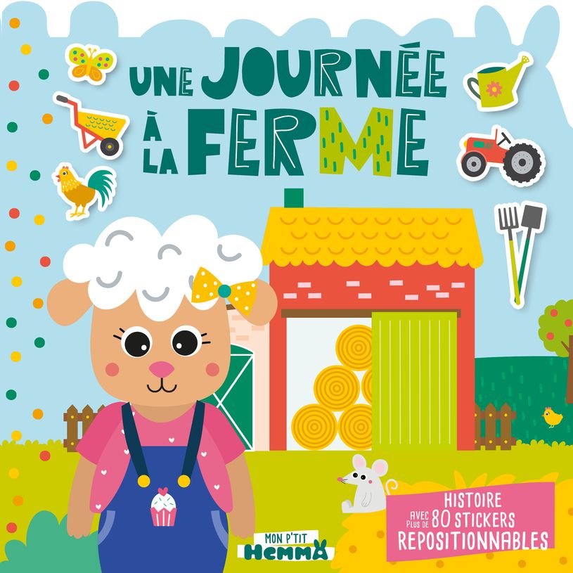 9782508052965-Une Journée à la Ferme : Histoire avec plus de 80 Stickers Repositionnables-P_405147203_1-0
