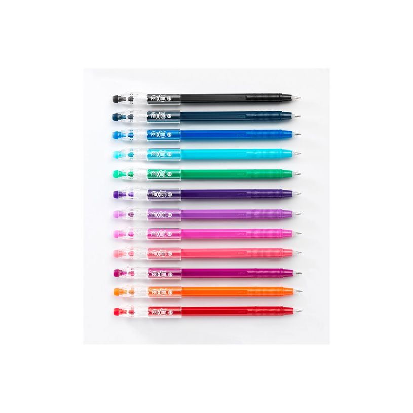 3131910431343-Pilot FriXion Ball Stick - 6 Rollers effaçables - couleurs chaudes assorties-P_405147968_2-2