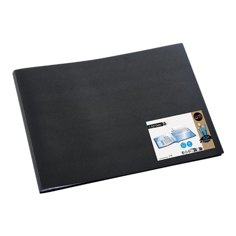 3135255470050-Viquel Creativ'Gallery - Porte vues à l'italienne - 60 vues - A3 - noir-P_405148455_1-0