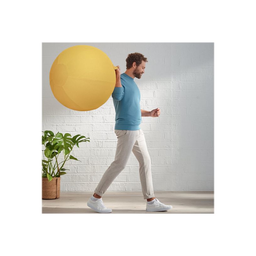 4002432129522-Leitz Ergo Cosy Active - Ballon d'assise - diamètre de 65 cm - jaune chaleureux-P_405148763_7-7
