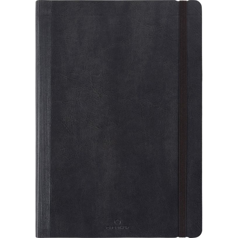3664447161303-Agenda à spirale Medicis - 1 semaine sur 2 pages - 17 x 24,5 cm - noir - Oberthur-P_405149212_1-0