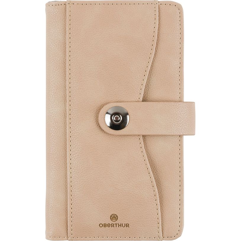 3664447155180-Agenda de poche spiralé Davos - 1 semaine sur 2 pages - 9,5 x 17 cm - beige - Oberthur-P_405149250_1-0