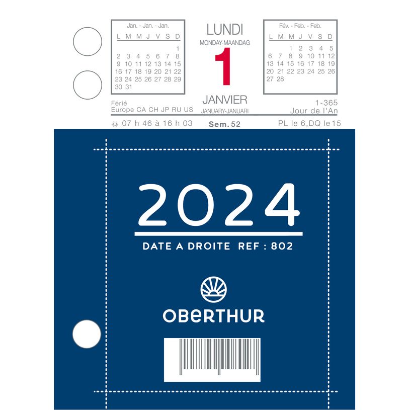 3664447152516-Oberthur - Bloc de bureau - date à droite - 372 feuillets-P_405149332_1-0
